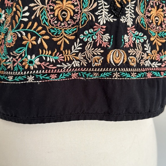 *ANTHROPOLOGIE* Vanessa Virginia Embroidered Top XS - Picture 10 of 12
